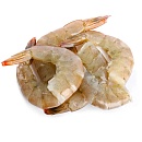 Креветки без головы во льду 26/30 до 130 шт/блок -1,8кг, Эквадор