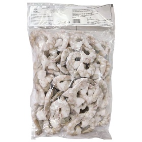 Креветки очищенные без хвоста и пищевода 31/40 1кг, Вьетнам