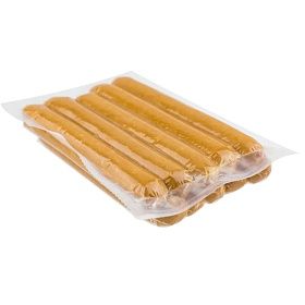 Сосиски для хот-дога свиные вареные 75г (175 мм/ d 24мм),  750г зам.