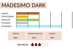 Шоколад тёмный (кувертюр) 52% Madesimo ICAM, 4 кг, Италия
