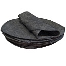 Тортилья d 10,5-дюйм (25 см) черная (1 кор/ 120 шт) зам.