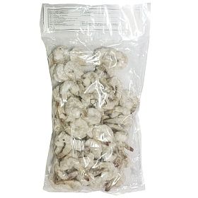 Креветки очищенные с хвостом без пищевода 31/40 - 1 кг, Индия