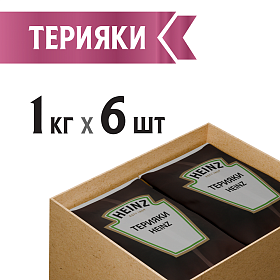 Соус Терияки Heinz (1 кг х 6 шт) 6 кг Соус Терияки Heinz (1 кг х 6 шт) 6 кг