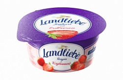 Изображение товара Йогурт клубника 3,3% LandLiebe, 150г х 6шт