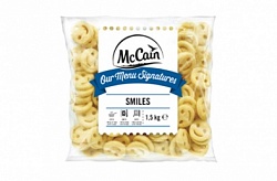 Изображение товара Картофельные изделия Улыбка Mc Cain 1,5 кг, зам.