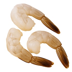 Креветки очищенные с хвостом без пищевода 31/40 - 1 кг, Индия