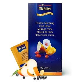 Чай Messmer Fruechte Фруктовая смесь в пакетиках (2,5г х 25 шт)