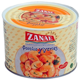 Фасоль гигантская печеная в томатном соусе 2 кг, Zanae, Греция