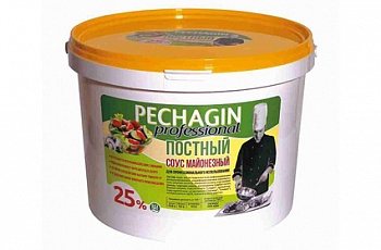Соус майонезный 25% постный Pechagin Professional 5л