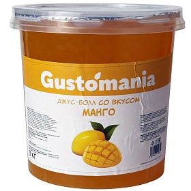 Джус-боллы Манго 3кг Gustomania, Китай Джус-боллы Манго 3кг Gustomania, Китай
