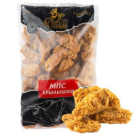 Крылышки в хрустящей панировке Острые, Халяль, 2,5 кг ИП Поляков зам. Крылышки в хрустящей панировке Острые, Халяль, 2,5 кг ИП Поляков зам.