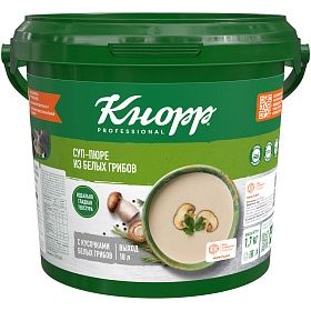 Суп-пюре из белых грибов сухой Кнорр 1,7 кг