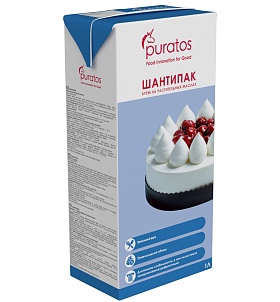 Крем растительно-жировой 27% Шантипак 1л