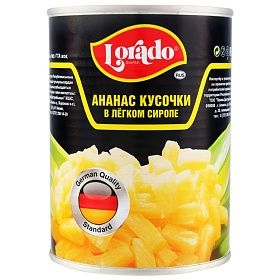 Ананас кусочки Lorado 3,1л, Таиланд