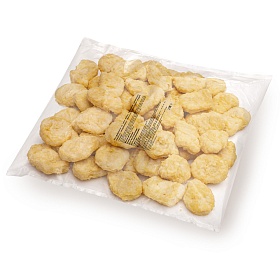 Наггетсы куриные в кляре, 20-26 г, Классические, 1,115 кг зам., Компас фудс