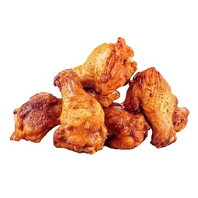 Крылышки куриные в соусе, Острые, 1 кг зам., Компас фудс