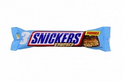 Изображение товара Батончик Snickers Криспер (20г*3шт) 1 уп х 24 шт
