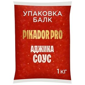 Соус томатный Аджика PIKADOR PRO (1 кг х 6 шт)