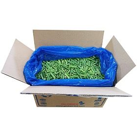 Фасоль зелёная стручковая резаная 10кг, Египет Фасоль зелёная стручковая резаная 10кг, Египет