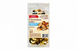 Изображение товара Ореховый микс (смесь орехов и изюма), 250г