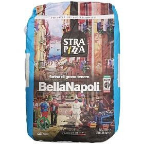 Мука из мяг. сортов пшеницы Stra Pizza Bella Napoli тип 00, Perteghella 25кг, Италия