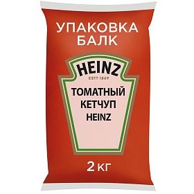 Кетчуп Томатный Heinz (2 кг х 6 шт) 12 кг
