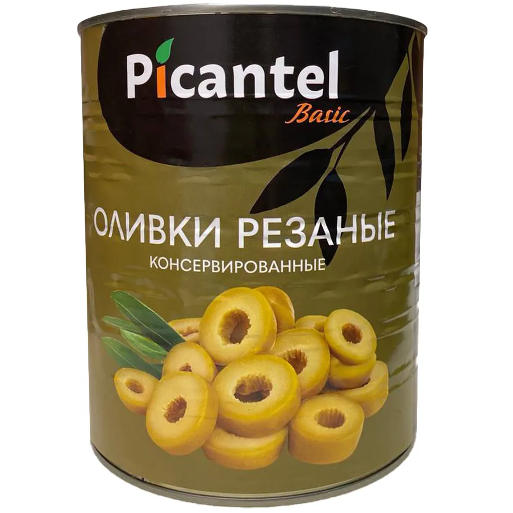 Оливки резаные - 2,85 кг PICANTEL BASIC, Египет - 2504086520 - купить оптом  в Москве