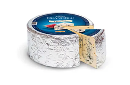 Сыр с голубой плесенью Grand Blue 56% Milkana ~ 2,6кг, Аргентина охл.