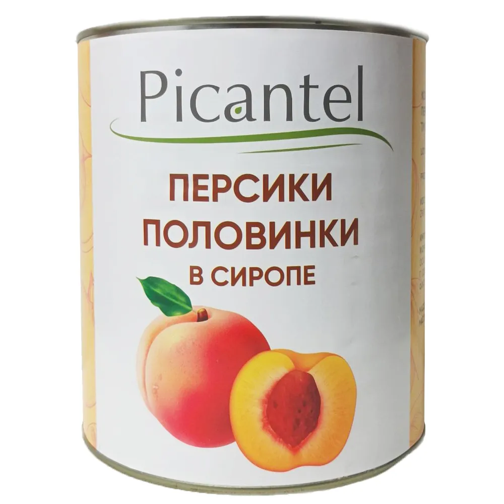 Персик половинки PICANTEL 850 мл, Китай - 2512104015 - купить оптом в Москве