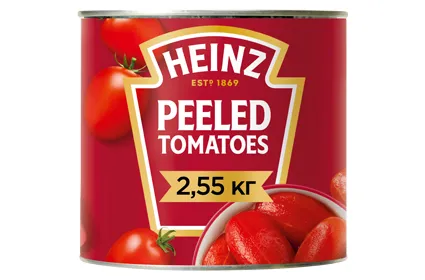 Томаты очищенные в собственном соку Heinz 2.55 кг, Италия