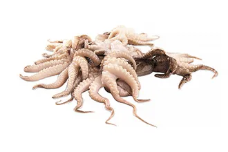 Мини-осьминоги 40/60 - 1кг, глазурь 8% Таиланд зам.